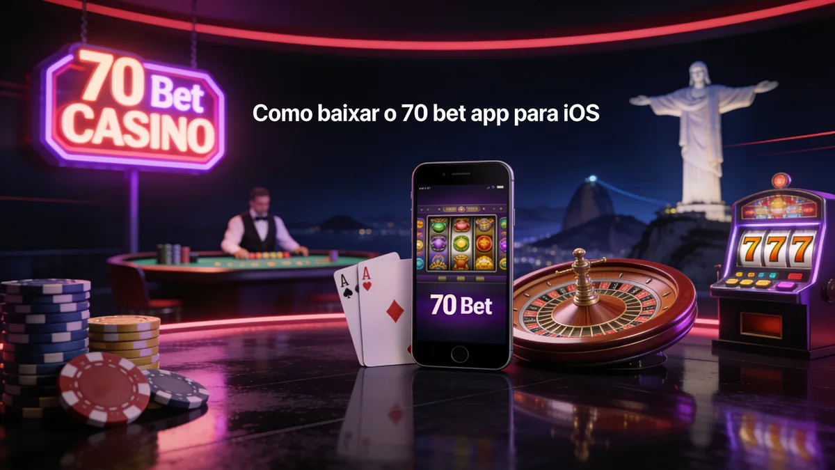 Como baixar o 70 bet app para iOS para jogadores no Brasil
